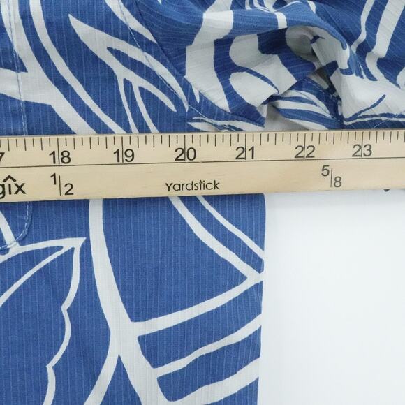 Tommy Bahama Shirt Mens Medium Hawaiian Floral Button Up Casual Beach Resort - Picture 13 of 16